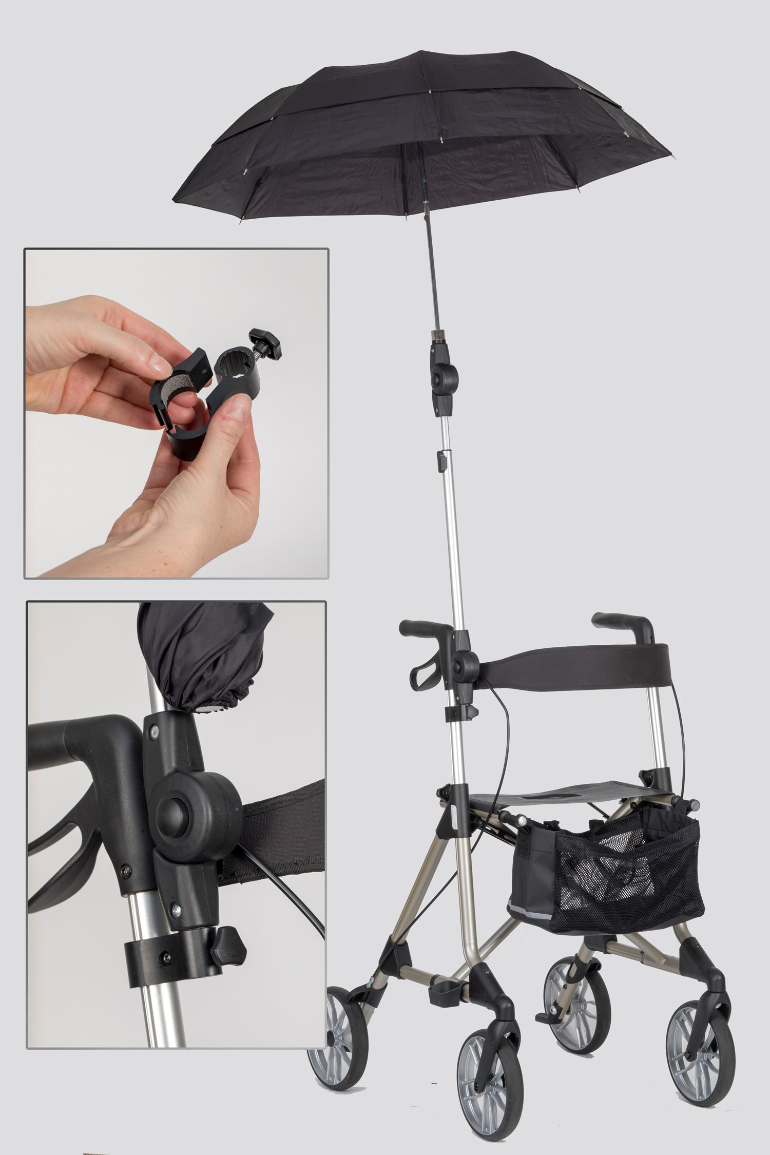 Halterung Regenschirm zum Rollator elan kaufen